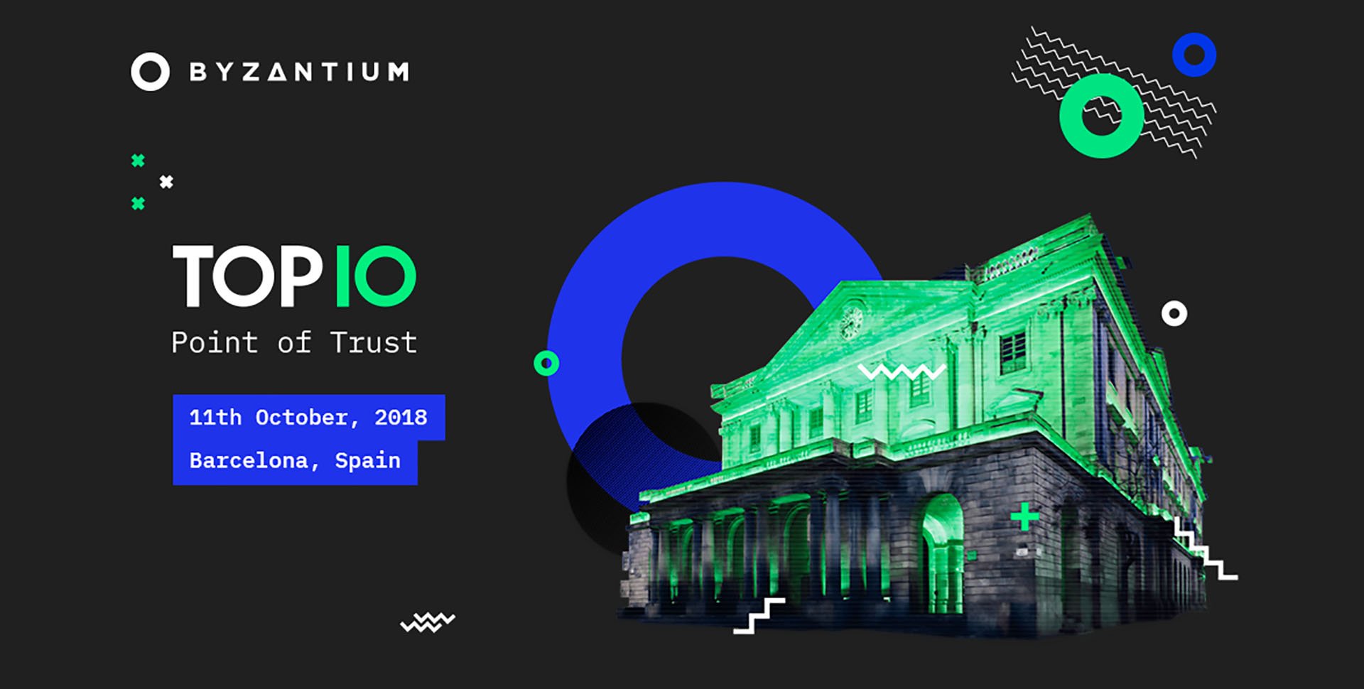 The All-Star of Blockchain Events: Byzantium Presents Top10. Point of Trust