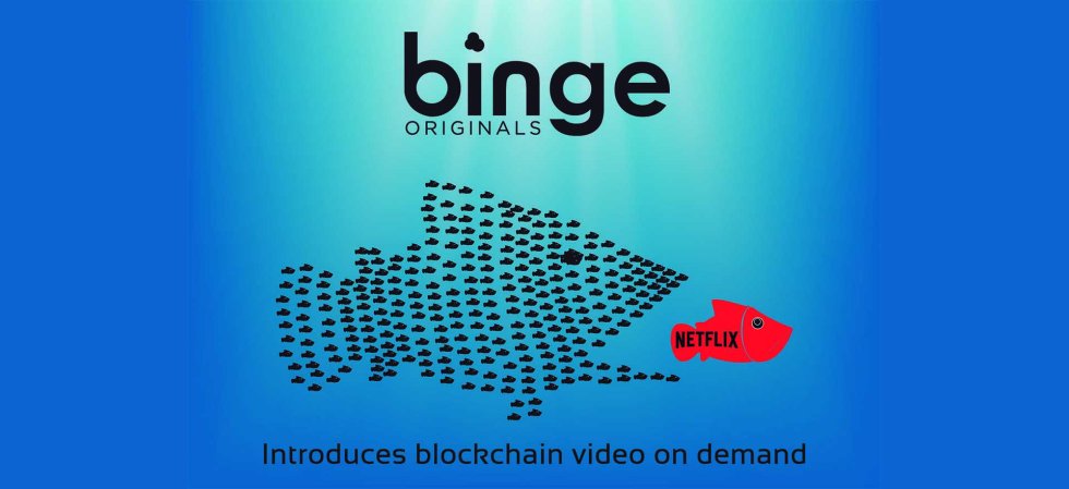 Slate's 'Binge' Blockchain Streaming Platform vs. Netflix