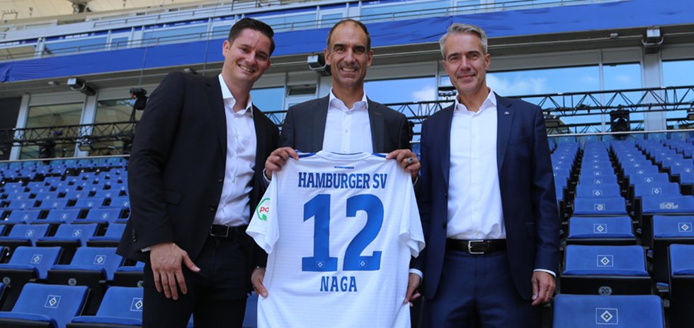 NAGA has partnered up with Hamburg SV.