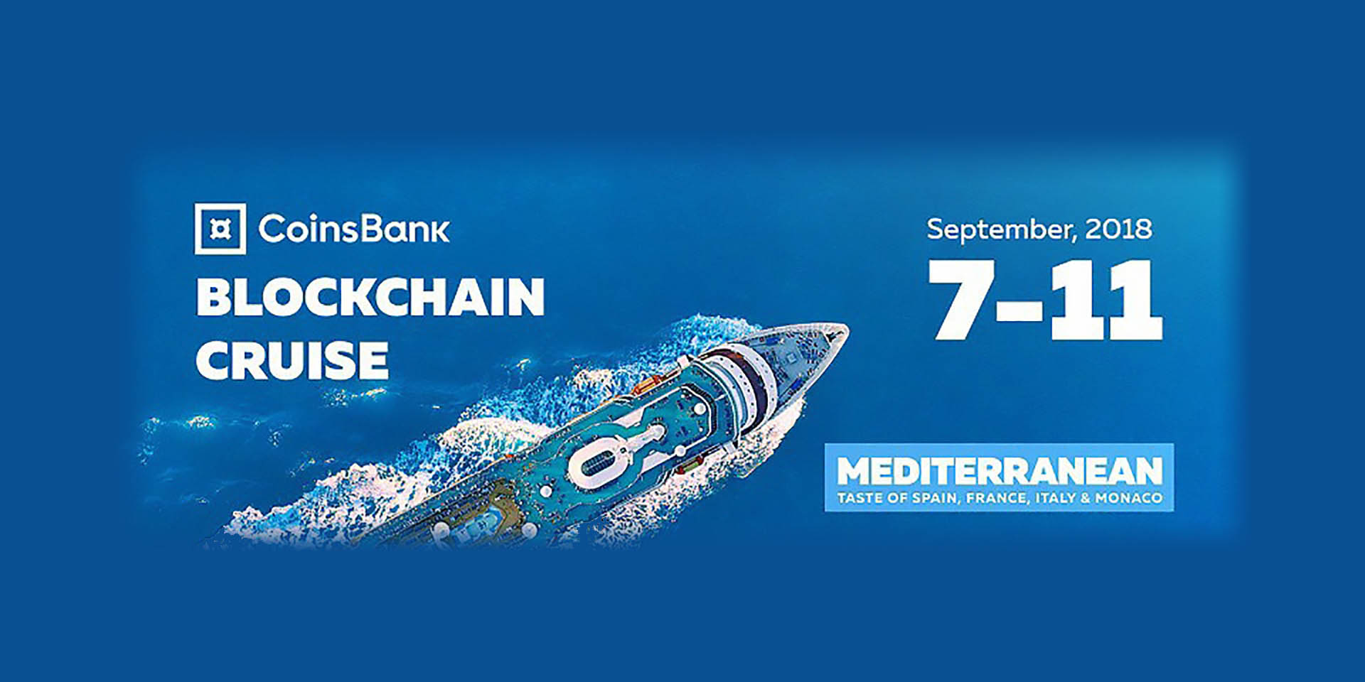 John McAfee Is to Give a Speech at CoinsBank Blockchain Cruise in September