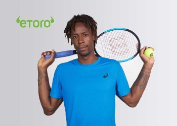 Monfils Sponsorship with eToro