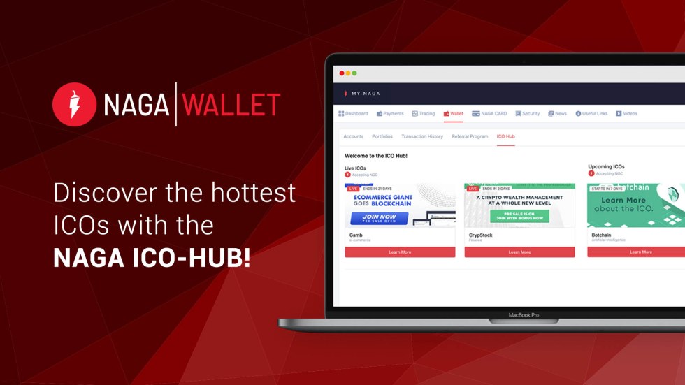 NAGA Introduces New ICO-Hub