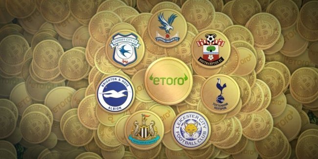 In late August, seven different teams in the English Premier League decided to set up a wallet with eToro to help facilitate Bitcoin payments to players.