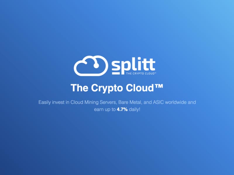 Splitt Introduces Advanced Cryptocurrency Cloud Server for More Profitable and Safe