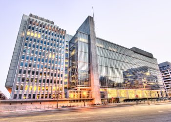 World Bank in the evening.