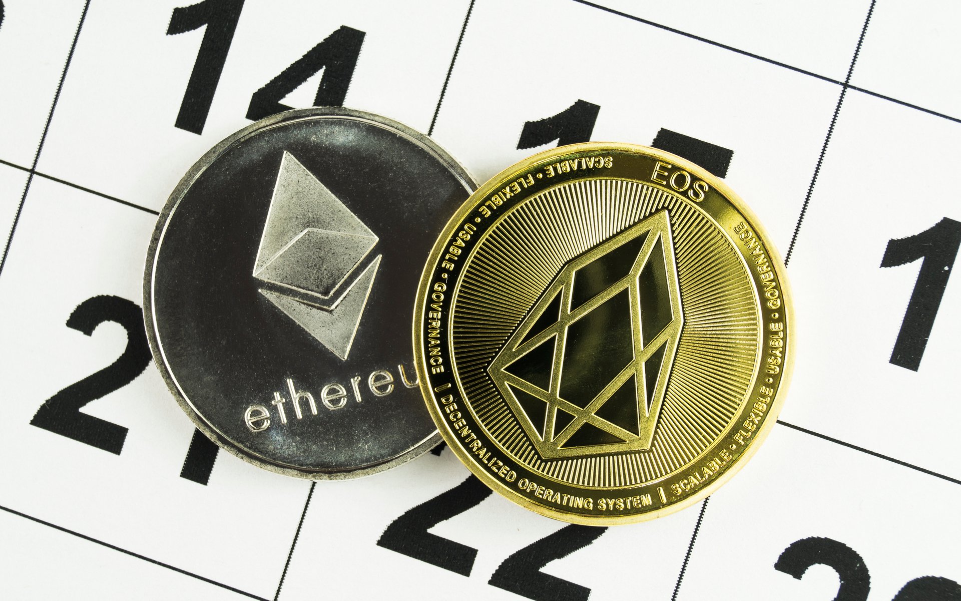 ethereum and eos