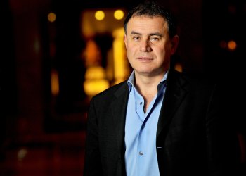 Roubini and Vays Square off on Block Show