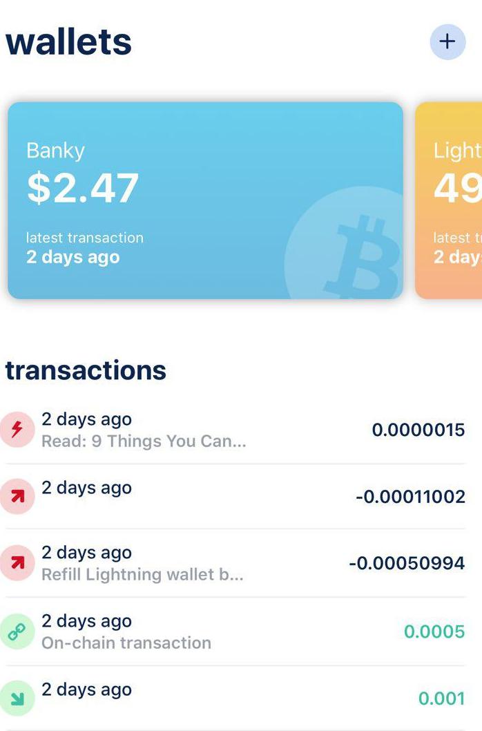 bitcoin lightning wallet ios