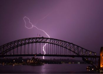 Australia Sydney Lightning