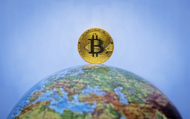 bitcoin globe world