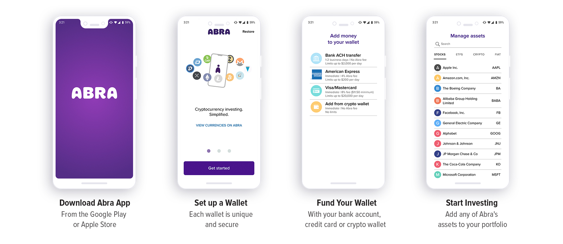 abra bitcoin contracts