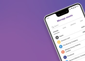 Abra bitcoin based stock trading app