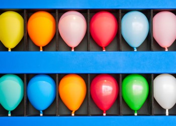 Cryptocurrency balloons pop bubble dotcom