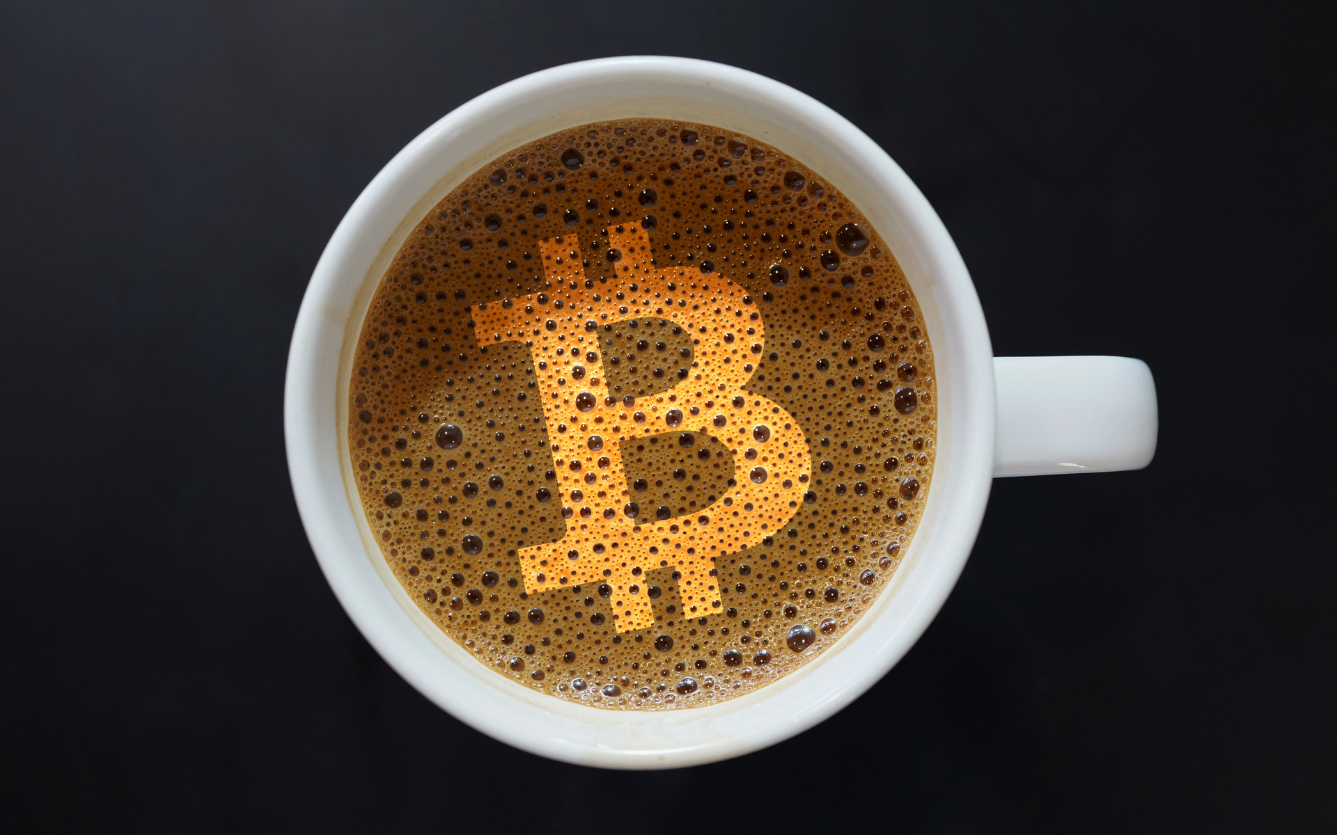 bitcoin coffee morning brew crypto gold