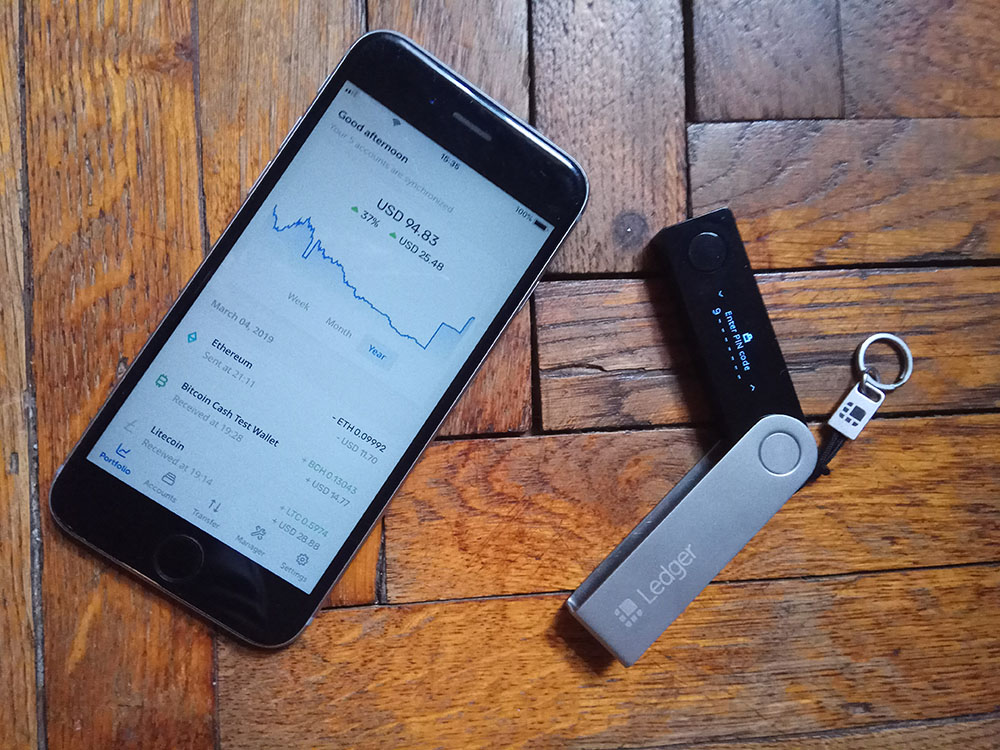 buy bitcoin with ledger