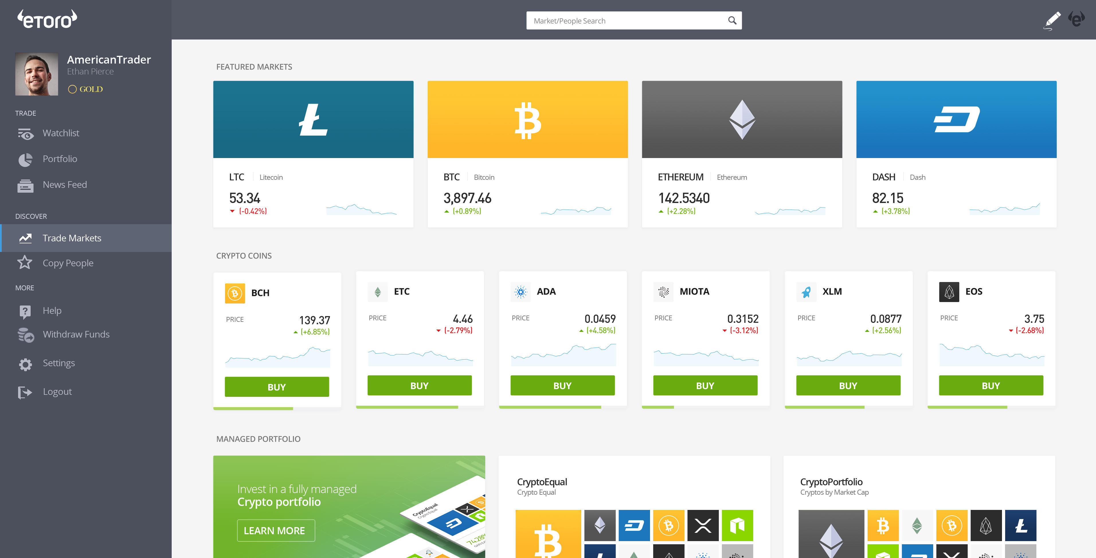 eToro Officially Launches Crypto Trading Platform & Wallet in the U.S.