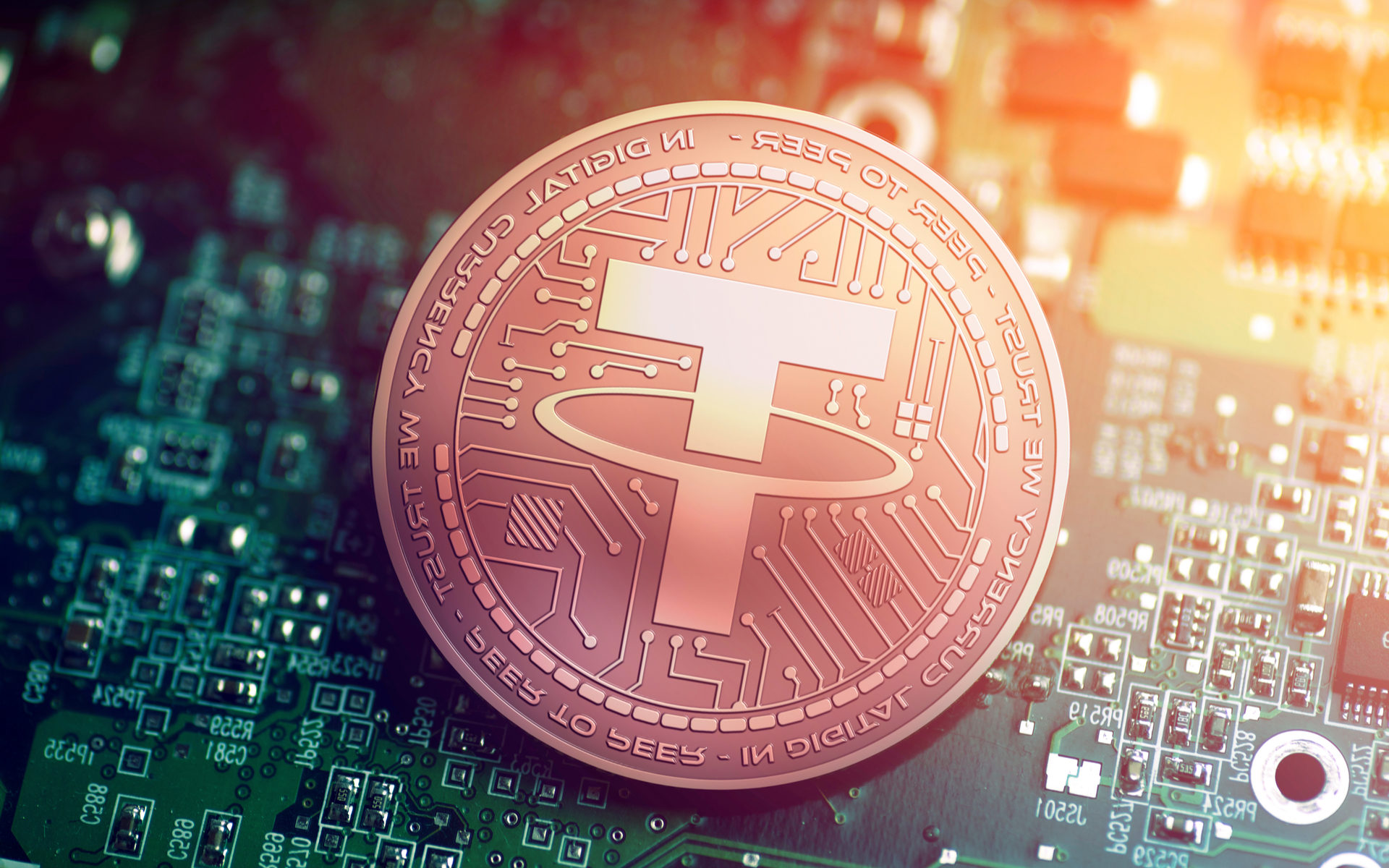 Tether is pumping bitcoin price
