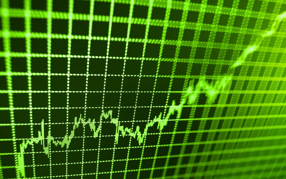 bitcoin price chart green