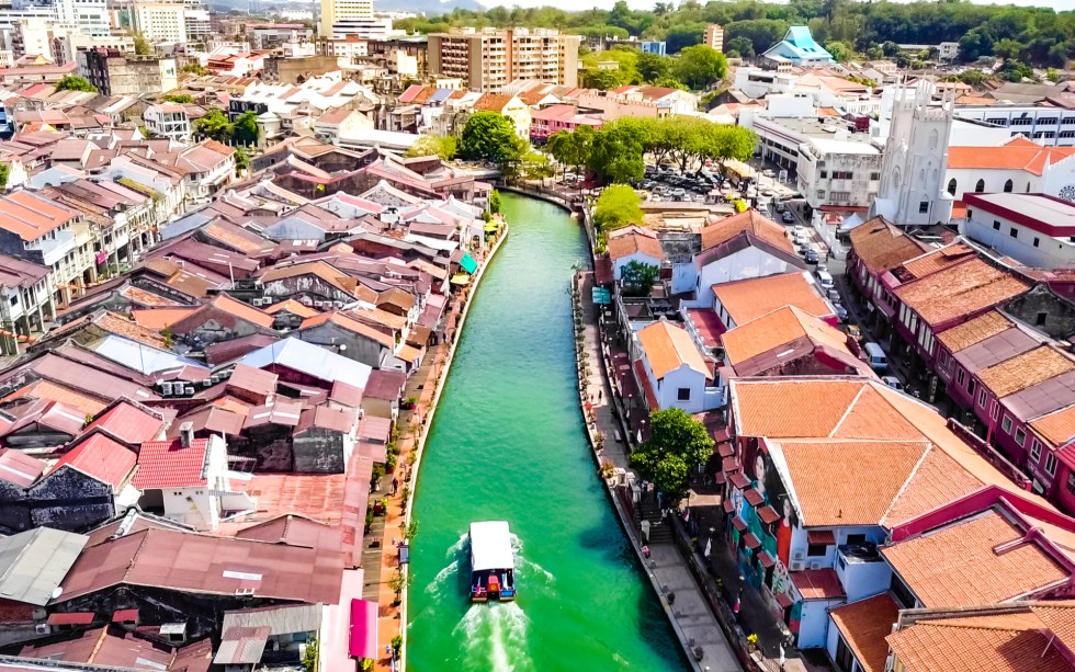 Bitcoin city Melaka Straits City in Malaysia
