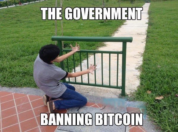 Bitcoin can never be banned