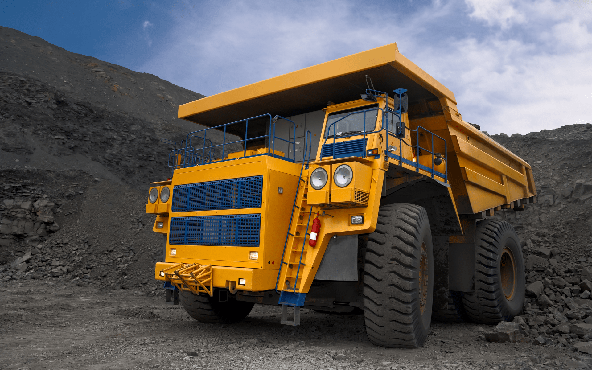 big truck bitcoin mining