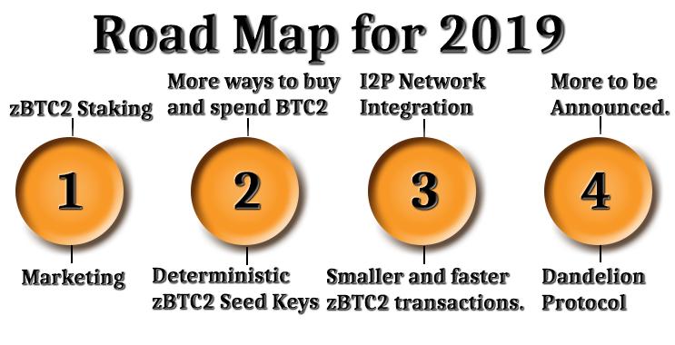 2019 Bitcoin2 Road Map