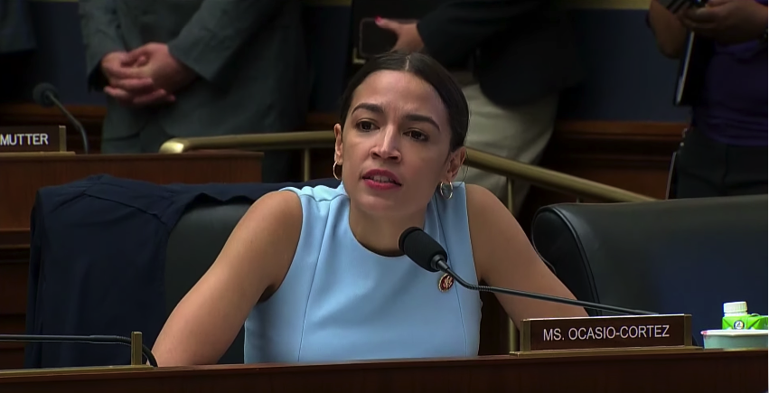 Alexandra ocasio cortez bashes libra