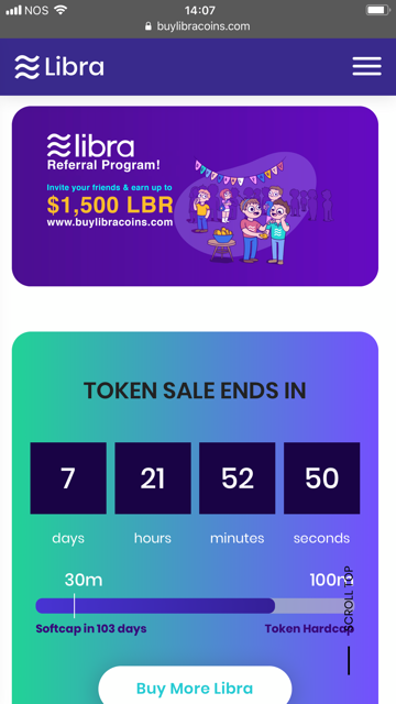 Facebook Libra badge sale