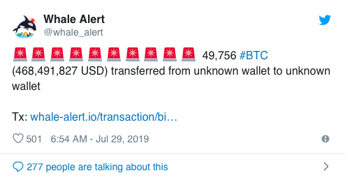 bitcoin whale alert 