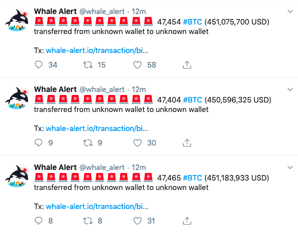 More bitcoin whale alerts 