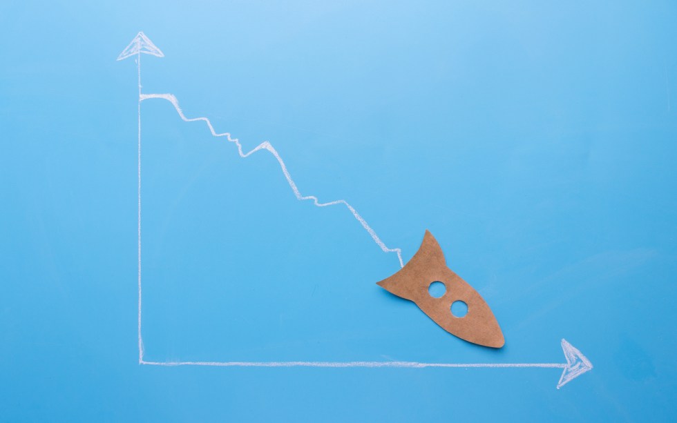 Litecoin price and hashrate down