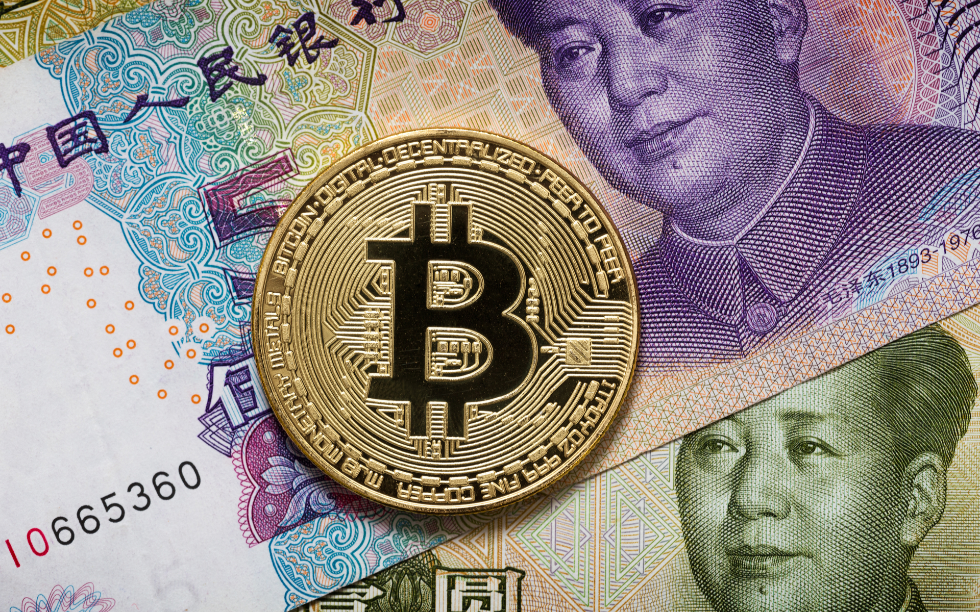 Bitcoin (BTC) şi Yuani chinezeşti (CNY) Calculator al Ratei de Schimb Valutar a Conversiei