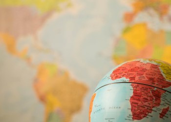 Bitcoin africa globe