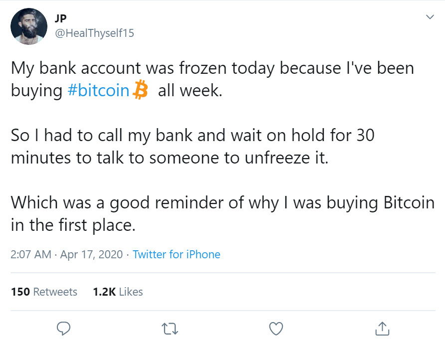 bank annual freeze