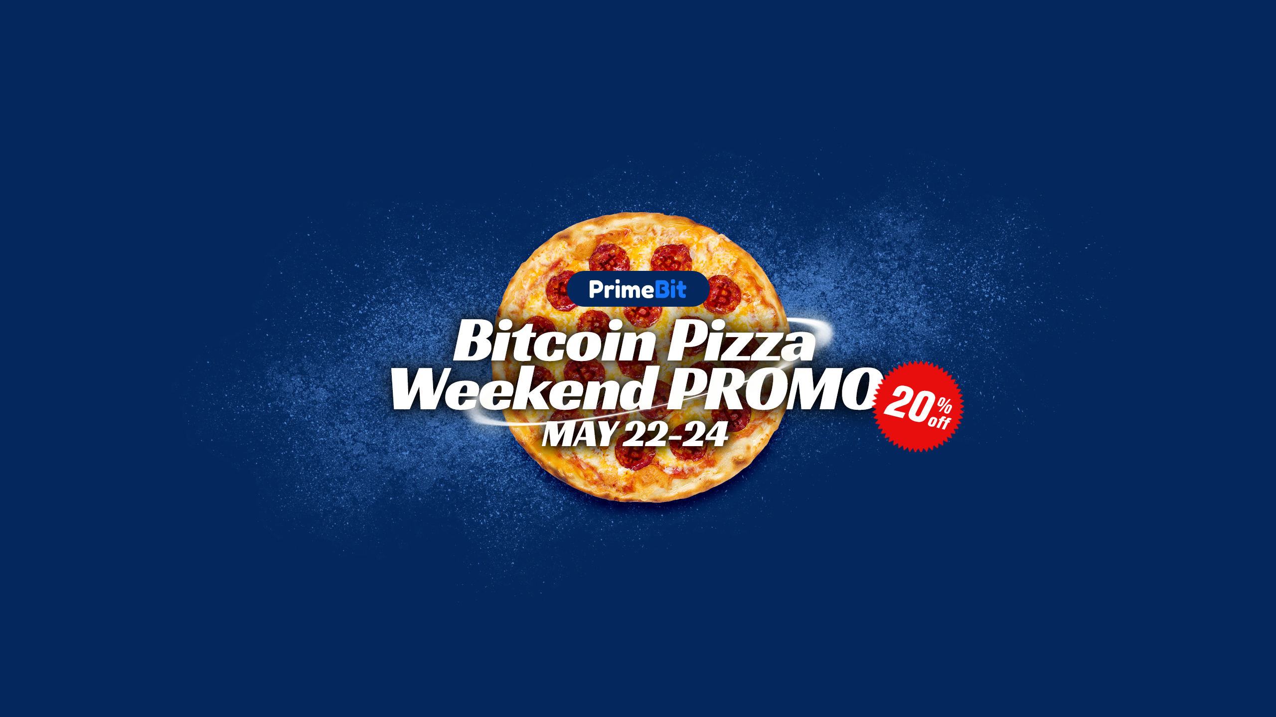 Let’s Celebrate Bitcoin With a Three-Day PrimeBit Pizza Weekend Promo