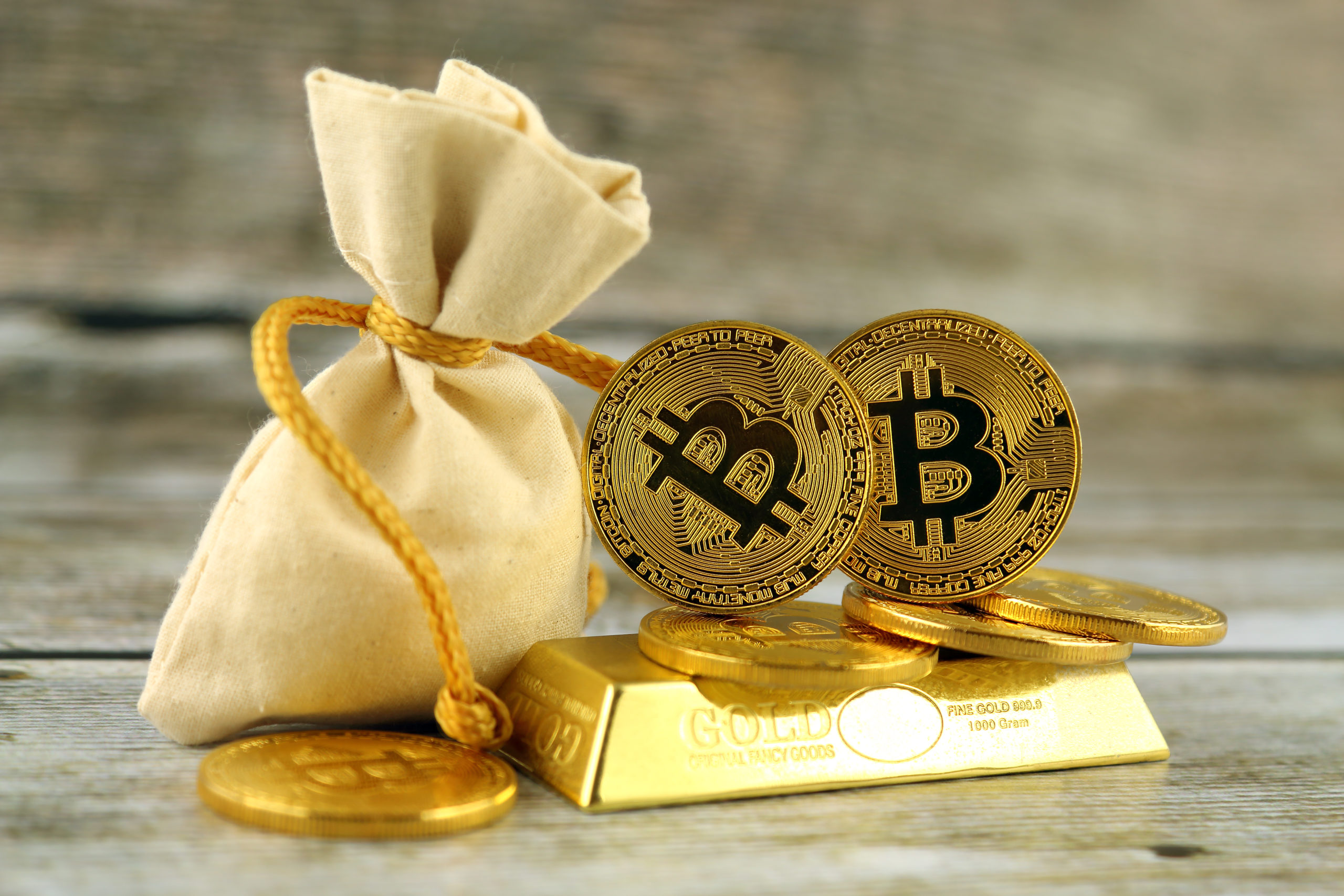 gold bitcoins