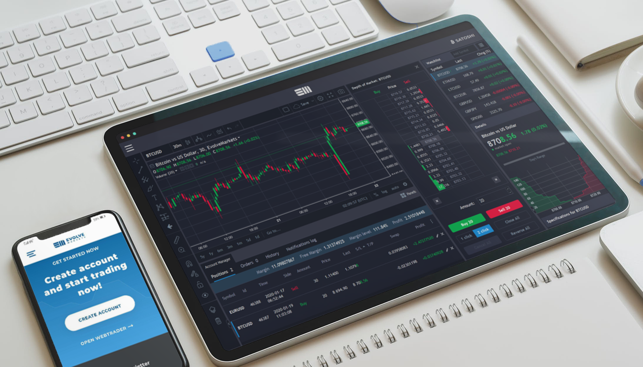 Evolve Markets Debuts New Webtrader Trading Platform