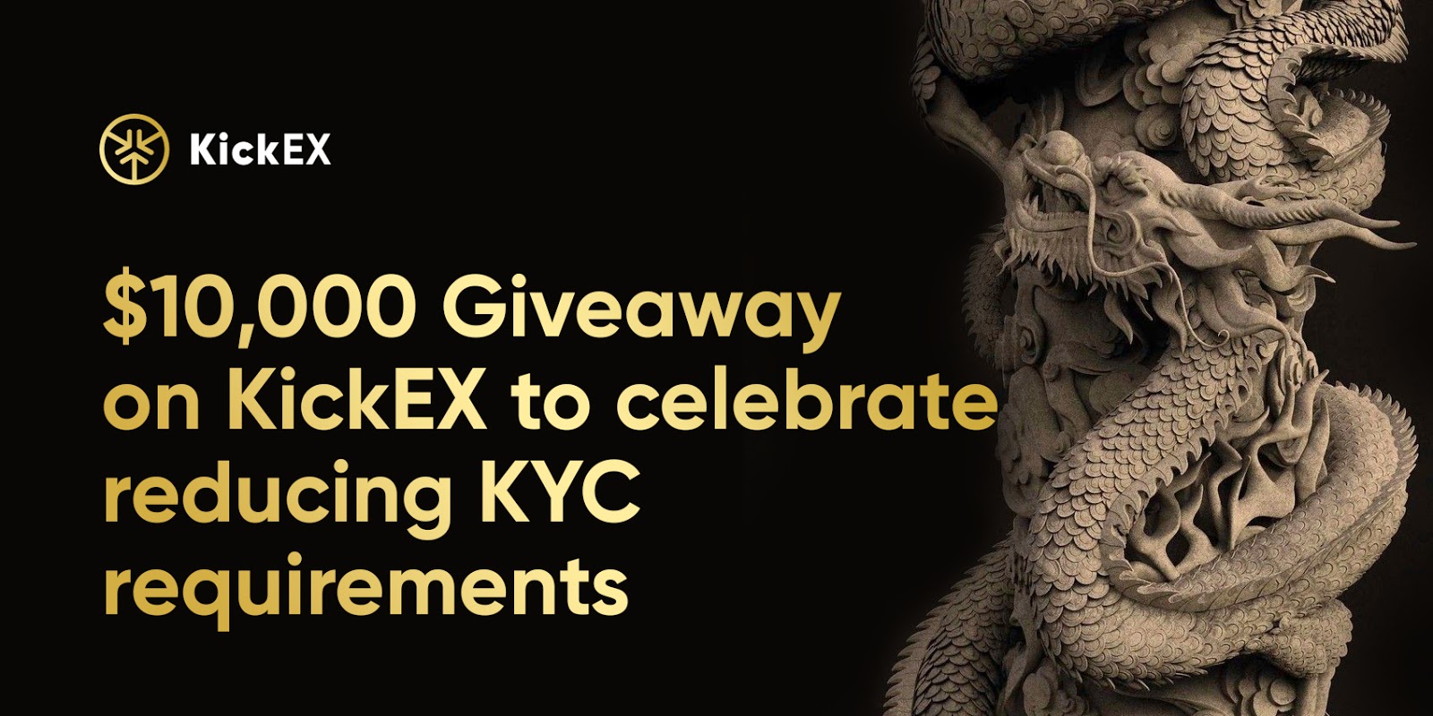 Kickex giveaway for reduced kyc