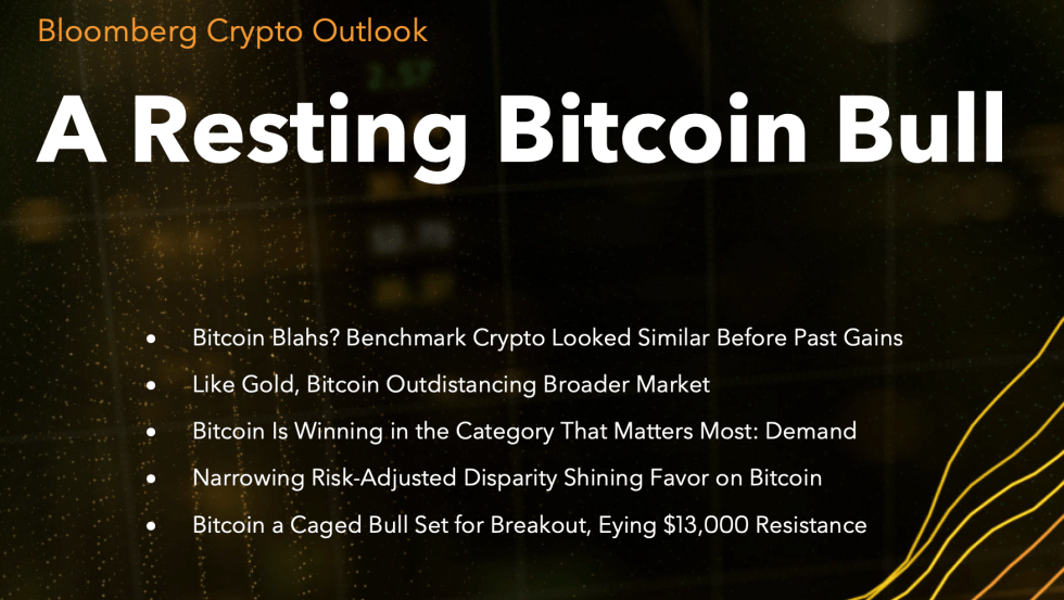 bloomberg bitcoin crypto outlook report