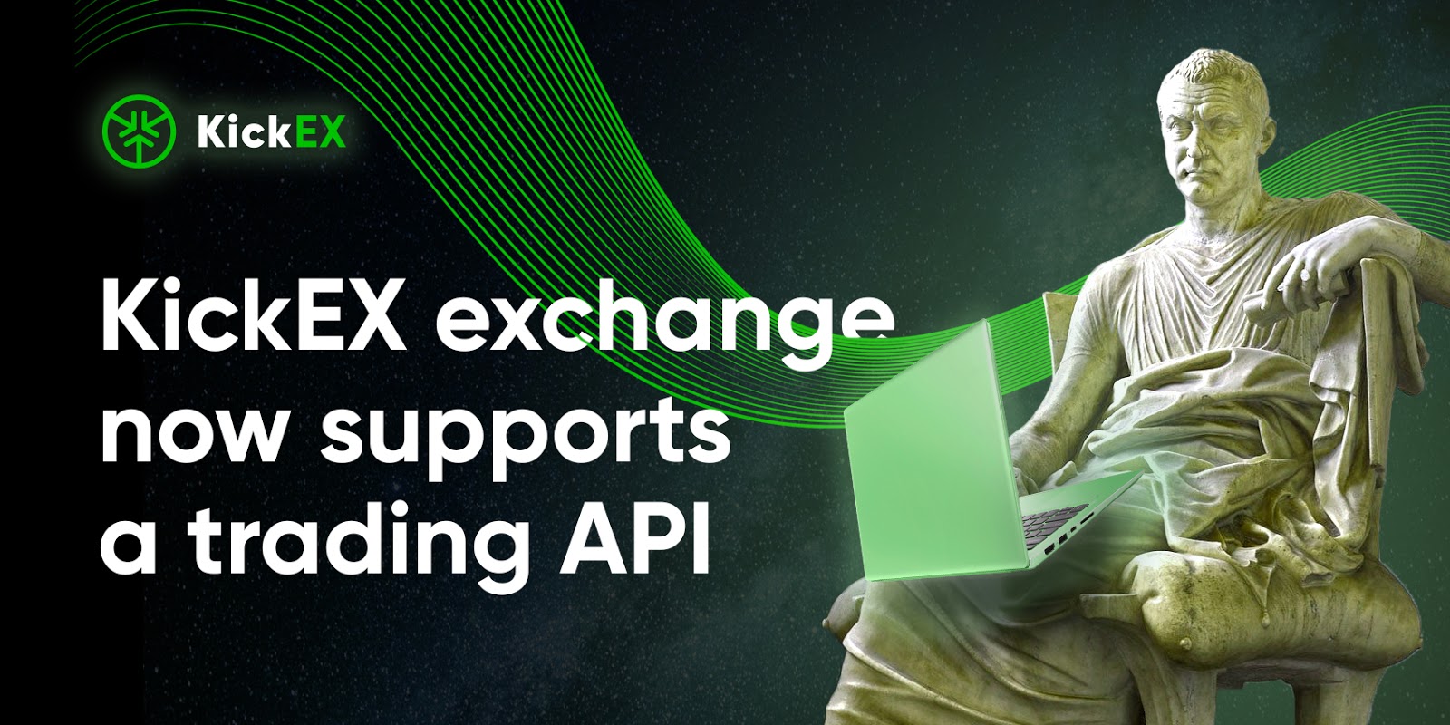 KickEX now supports API