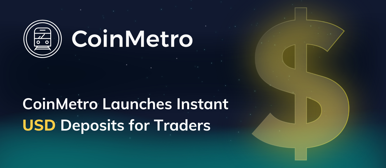 Welcoming USD to BTC Transactions on CoinMetro