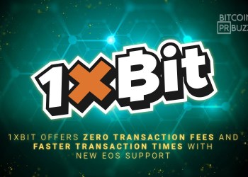 1xBit Offers Zero Transaction Fees and Faster Transaction Times with new EOS Support