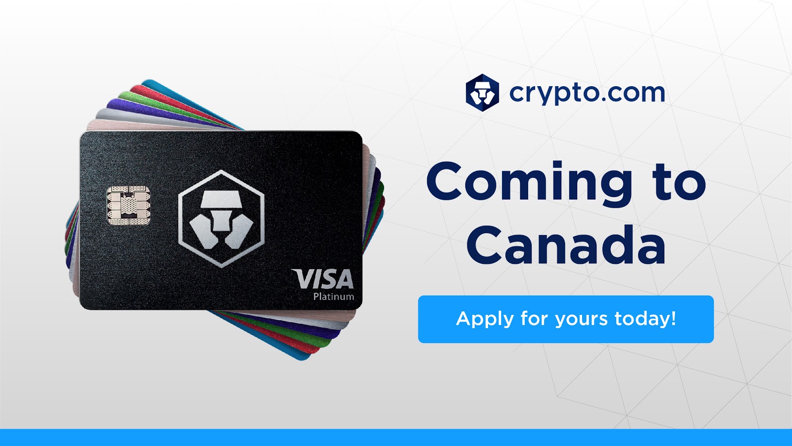 Crypto.com Visa Card is shipping to Canada