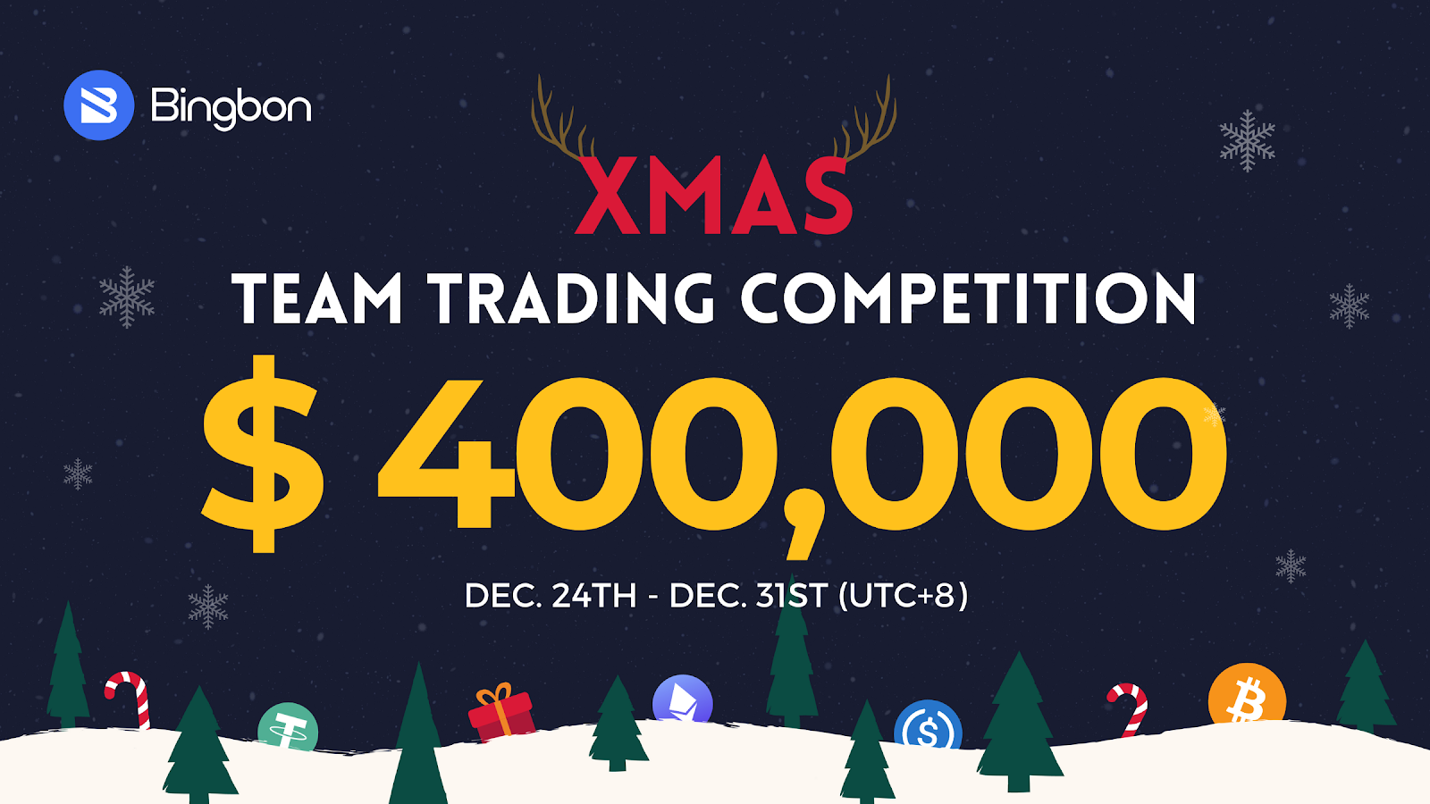 Tis the Season to Trade: Bingbon Gears Up For Xmas Trading Contest