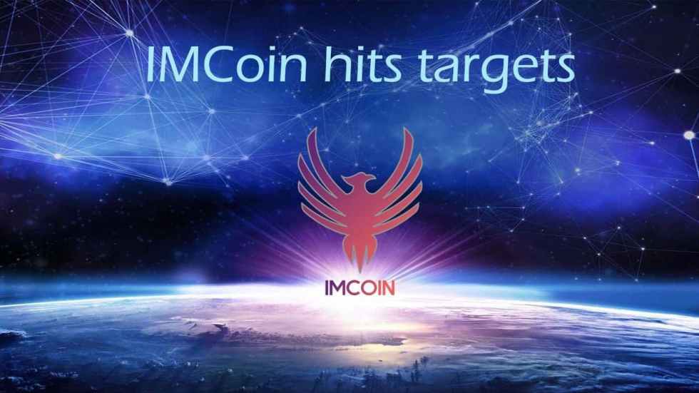 IMCoin exceeds projections and meets targets