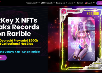New NFT Drop Launches AnRKey X to #1 on Rarible