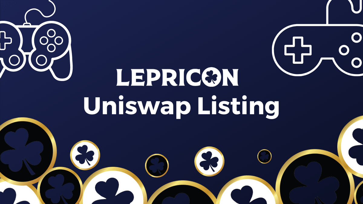 Defi gaming platform Lepricon uniswap listing