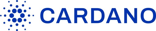 Cardano's logo, blue over white
