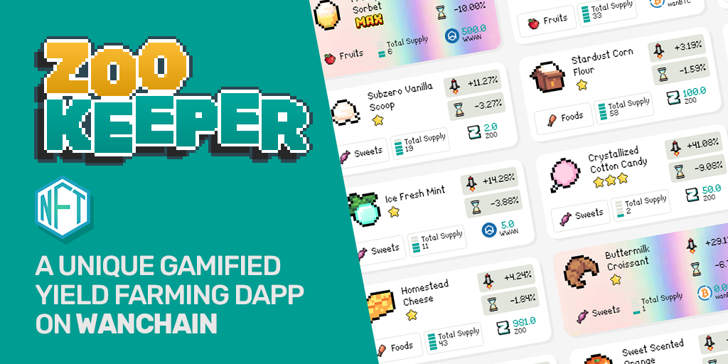 Zookeeper, A New NFT Based Yield Farming DApp