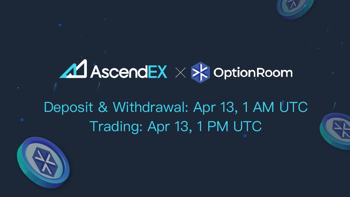 OptionRoom Listing on AscendEX